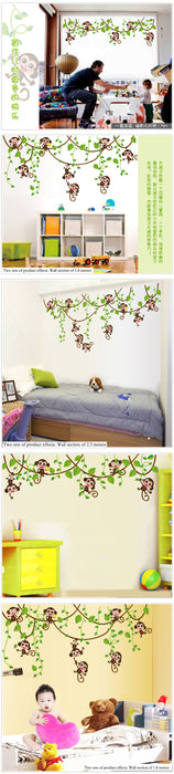 Wall Stickers Monkeys