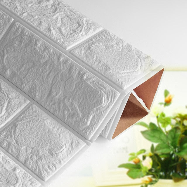60*30cm 3D Self Adhesive Foam Brick Wall Stickers