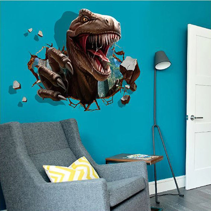 3D Dinosaur Wall Stickers Kids Rooms